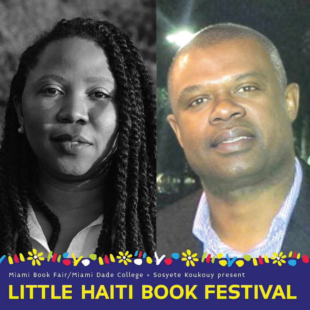 Poets Fabienne Josaphat and Herold Pierre