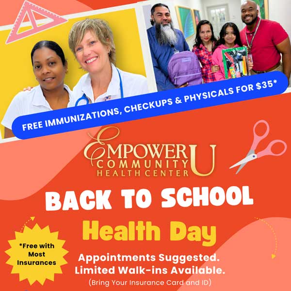 Children’s Trust Books for Free @ Health Fair with Empower U
