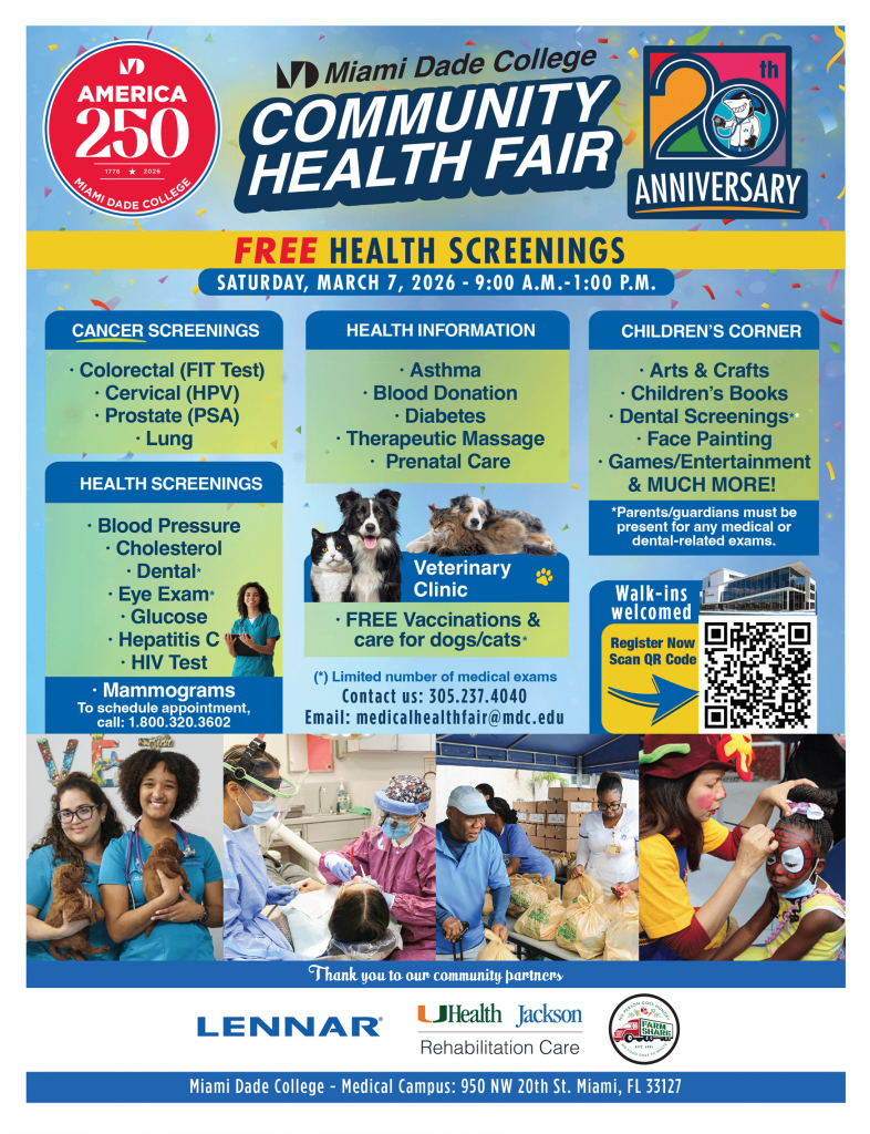 MDC Health Fair Flyer